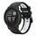 Per Garmin Instinct 2 Solar Sports cinturino in silicone bicolore da 22 mm (nero + bianco) Per Garmin Instinct 2 Solar Sports cinturino in silicone bicolore da 22 mm (nero + bianco)