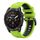 Per Garmin Epix Pro 47mm Sports Cinturino in silicone bicolore da 22mm (lime+nero) Per Garmin Epix Pro 47mm Sports Cinturino in silicone bicolore da 22mm (lime+nero)