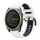 Per Garmin Fenix 8 MIP 51mm Sportivo Cinturino in silicone bicolore 26mm (bianco+retro) Per Garmin Fenix 8 MIP 51mm Sportivo Cinturino in silicone bicolore 26mm (bianco+retro)