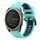 Per Garmin Fenix 8 MIP 51mm Sports Two Color 26mm Cinturino in silicone (verde menta+blu notte) Per Garmin Fenix 8 MIP 51mm Sports Two Color 26mm Cinturino in silicone (verde menta+blu notte)