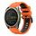 Per Garmin Fenix 8 MIP 51mm Sportivo Cinturino in silicone bicolore 26mm (arancione+nero) Per Garmin Fenix 8 MIP 51mm Sportivo Cinturino in silicone bicolore 26mm (arancione+nero)