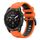 Per Garmin Epix Pro 51mm Sports cinturino in silicone bicolore da 26mm (arancione+nero) Per Garmin Epix Pro 51mm Sports cinturino in silicone bicolore da 26mm (arancione+nero)