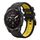 Per Garmin Epix Pro 51mm Sports Cinturino in silicone bicolore da 26mm (nero+giallo) Per Garmin Epix Pro 51mm Sports Cinturino in silicone bicolore da 26mm (nero+giallo)