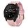 Per Garmin Descent Mk3i 43mm Cinturino in silicone traspirante da 20mm (rosa) Per Garmin Descent Mk3i 43mm Cinturino in silicone traspirante da 20mm (rosa)