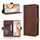 Per Ulefone Note 17 Pro Custodia in pelle con texture in vitello e slot per schede (marrone) Per Ulefone Note 17 Pro Custodia in pelle con texture in vitello e slot per schede (marrone)