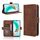 Custodia in pelle per telefono cellulare con slot per schede e texture in vitello per Honor X6b 4G (marrone) Custodia in pelle per telefono cellulare con slot per schede e texture in vitello per Honor X6b 4G (marrone)