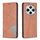 Per Redmi 14C 4G Custodia per telefono in pelle magnetica con trama a rombo (marrone) Per Redmi 14C 4G Custodia per telefono in pelle magnetica con trama a rombo (marrone)