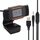 Telecamera per computer HD 1080P 25fps Microfono integrato Webcam USB (Nero) Telecamera per computer HD 1080P 25fps Microfono integrato Webcam USB (Nero)
