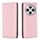 Per Redmi 14C 4G Custodia a Flip in Pelle Magnetica con Reticolo di Diamante (Rosa) Per Redmi 14C 4G Custodia a Flip in Pelle Magnetica con Reticolo di Diamante (Rosa)