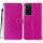 Custodia per telefono in pelle con flip glitterata globale per Honor 200 Lite (rosso rosa) Custodia per telefono in pelle con flip glitterata globale per Honor 200 Lite (rosso rosa)