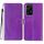 Custodia per telefono in pelle flip glitterata globale per Honor 200 Lite (viola) Custodia per telefono in pelle flip glitterata globale per Honor 200 Lite (viola)