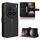 Per vivo X100 Ultra 5G Custodia in pelle con texture a diamante (nero)