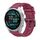 Per Garmin Fenix 8 AMOLED 43mm Pure Color Fibbia in acciaio 20mm Cinturino in silicone (rosso vino) Per Garmin Fenix 8 AMOLED 43mm Pure Color Fibbia in acciaio 20mm Cinturino in silicone (rosso vino)