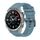 Per Garmin Descent Mk3 43mm Pure Color Fibbia in acciaio 20mm Cinturino in silicone (Rock Cyan) Per Garmin Descent Mk3 43mm Pure Color Fibbia in acciaio 20mm Cinturino in silicone (Rock Cyan)
