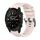 Per Garmin Descent Mk3i 43mm Pure Color Fibbia in acciaio 20mm Cinturino in silicone (rosa) Per Garmin Descent Mk3i 43mm Pure Color Fibbia in acciaio 20mm Cinturino in silicone (rosa)