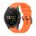 Per Garmin Enduro 3 Pure Color Steel Buckle 26mm Cinturino in silicone (arancione) Per Garmin Enduro 3 Pure Color Steel Buckle 26mm Cinturino in silicone (arancione)