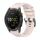 Per Garmin Enduro 3 Pure Color Steel Buckle 26mm Cinturino in silicone (rosa) Per Garmin Enduro 3 Pure Color Steel Buckle 26mm Cinturino in silicone (rosa)
