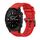 Per Garmin Descent Mk3i 51mm Pure Color Fibbia in acciaio 26mm Cinturino in silicone (rosso) Per Garmin Descent Mk3i 51mm Pure Color Fibbia in acciaio 26mm Cinturino in silicone (rosso)