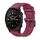 Per Garmin Descent Mk3i 51mm Pure Color Fibbia in acciaio 26mm Cinturino in silicone (rosso vino) Per Garmin Descent Mk3i 51mm Pure Color Fibbia in acciaio 26mm Cinturino in silicone (rosso vino)