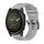 Per Garmin Tactix 7 AMOLED Pure Color Fibbia in acciaio Cinturino in silicone da 26 mm (grigio) Per Garmin Tactix 7 AMOLED Pure Color Fibbia in acciaio Cinturino in silicone da 26 mm (grigio)