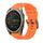 Per Garmin Fenix 8 MIP 47mm Pure Color Fibbia in acciaio 22mm Cinturino in silicone (arancione) Per Garmin Fenix 8 MIP 47mm Pure Color Fibbia in acciaio 22mm Cinturino in silicone (arancione)