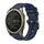 Per Garmin Fenix 8 MIP 47mm Pure Color Fibbia in acciaio 22mm Cinturino in silicone (blu notte) Per Garmin Fenix 8 MIP 47mm Pure Color Fibbia in acciaio 22mm Cinturino in silicone (blu notte)