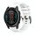Per Garmin Fenix E 47mm Pure Color Steel Buckle 22mm Cinturino in silicone (bianco) Per Garmin Fenix E 47mm Pure Color Steel Buckle 22mm Cinturino in silicone (bianco)