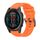 Per Garmin Fenix E 47mm Pure Color Steel Buckle 22mm Cinturino in silicone (arancione) Per Garmin Fenix E 47mm Pure Color Steel Buckle 22mm Cinturino in silicone (arancione)