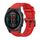 Per Garmin Fenix E 47mm Pure Color Fibbia in acciaio 22mm Cinturino in silicone (rosso) Per Garmin Fenix E 47mm Pure Color Fibbia in acciaio 22mm Cinturino in silicone (rosso)