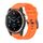 Per Garmin Quatix 7 Pro Pure Color Steel Buckle 22mm Cinturino in silicone (arancione) Per Garmin Quatix 7 Pro Pure Color Steel Buckle 22mm Cinturino in silicone (arancione)