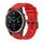 Per Garmin Quatix 7 Pro Pure Color Steel Buckle 22mm Cinturino in silicone (rosso) Per Garmin Quatix 7 Pro Pure Color Steel Buckle 22mm Cinturino in silicone (rosso)