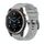 Per Garmin Quatix 7 Pro Pure Color Steel Buckle 22mm Cinturino in silicone (grigio) Per Garmin Quatix 7 Pro Pure Color Steel Buckle 22mm Cinturino in silicone (grigio)