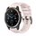 Per Garmin Quatix 7 Pro Pure Color Steel Buckle 22mm Cinturino in silicone (rosa) Per Garmin Quatix 7 Pro Pure Color Steel Buckle 22mm Cinturino in silicone (rosa)