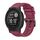 Per Garmin Instinct 2 Solar Pure Color Steel Buckle 22mm Cinturino in silicone (rosso vino) Per Garmin Instinct 2 Solar Pure Color Steel Buckle 22mm Cinturino in silicone (rosso vino)