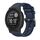 Per Garmin Instinct 2 Solar Pure Color Steel Buckle 22mm Cinturino in silicone (blu notte) Per Garmin Instinct 2 Solar Pure Color Steel Buckle 22mm Cinturino in silicone (blu notte)