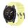 Per Garmin Epix Pro 47mm Pure Color Steel Buckle 22mm Cinturino in silicone (giallo) Per Garmin Epix Pro 47mm Pure Color Steel Buckle 22mm Cinturino in silicone (giallo)