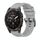 Per Garmin Epix Pro 47mm Pure Color Fibbia in acciaio 22mm Cinturino in silicone (grigio) Per Garmin Epix Pro 47mm Pure Color Fibbia in acciaio 22mm Cinturino in silicone (grigio)