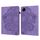Per Xiaomi Redmi Pad SE 8.7 Custodia in pelle con motivo in rilievo di pavone (viola) Per Xiaomi Redmi Pad SE 8.7 Custodia in pelle con motivo in rilievo di pavone (viola)