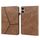 Per Xiaomi Redmi Pad Pro 12.1 Custodia per tablet in pelle goffrata a strisce colorate (marrone) Per Xiaomi Redmi Pad Pro 12.1 Custodia per tablet in pelle goffrata a strisce colorate (marrone)