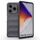 Per Infinix Note 40X 5G Global Magic Shield TPU + Custodia in flanella per telefono (grigio scuro) Per Infinix Note 40X 5G Global Magic Shield TPU + Custodia in flanella per telefono (grigio scuro)