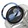 Per Samsung Galaxy Watch 7 40mm Stile A Smart Watch Quadrante Acciaio Inossidabile Anello di Copertura (Blu) Per Samsung Galaxy Watch 7 40mm Stile A Smart Watch Quadrante Acciaio Inossidabile Anello di Copertura (Blu)