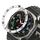 Per Samsung Galaxy Watch Ultra 47mm Style B Smart Watch Quadrante Acciaio Inossidabile Anello di Copertura (Argento) Per Samsung Galaxy Watch Ultra 47mm Style B Smart Watch Quadrante Acciaio Inossidabile Anello di Copertura (Argento)