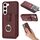 Per Samsung Galaxy S23 5G Litchi Texture Disegno Carta Borsa Anello Custodia per Telefono (Rosso Vino) Per Samsung Galaxy S23 5G Litchi Texture Disegno Carta Borsa Anello Custodia per Telefono (Rosso Vino)