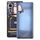 Per Motorola Edge+ 2020 Cover posteriore batteria originale (blu)