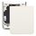 Per Motorola Razr 40 Parte inferiore originale Coperchio posteriore della batteria (bianco) Per Motorola Razr 40 Parte inferiore originale Coperchio posteriore della batteria (bianco)