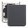 Cover posteriore batteria originale per Motorola Razr 40 Ultra nero SPS8436BL