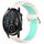 Per Honor Magic Watch2 42mm 20mm Cinturino sportivo in silicone traspirante traforato (rosa + anatra d'acqua) Per Honor Magic Watch2 42mm 20mm Cinturino sportivo in silicone traspirante traforato (rosa + anatra d'acqua)