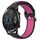 Per Honor Magic Watch2 42mm 20mm Cinturino sportivo in silicone traspirante traforato (nero + rosa rossa) Per Honor Magic Watch2 42mm 20mm Cinturino sportivo in silicone traspirante traforato (nero + rosa rossa)