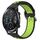 Per Honor Magic Watch2 42mm 20mm Cinturino in silicone sportivo traspirante traforato (nero + lime) Per Honor Magic Watch2 42mm 20mm Cinturino in silicone sportivo traspirante traforato (nero + lime)