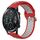Per Honor Magic Watch2 42mm 20mm Cinturino sportivo in silicone traspirante traforato (rosso + grigio) Per Honor Magic Watch2 42mm 20mm Cinturino sportivo in silicone traspirante traforato (rosso + grigio)